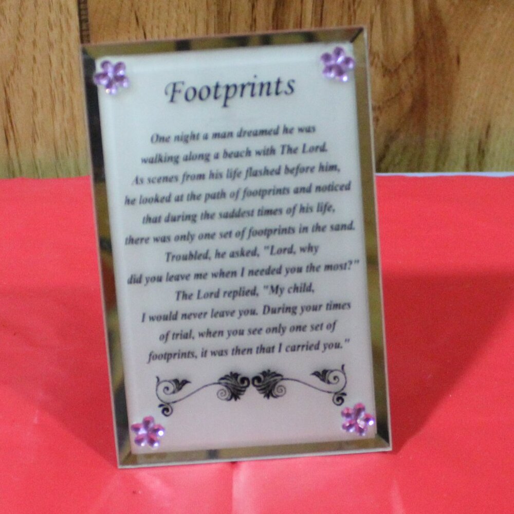 Footprints in the Sand Picture